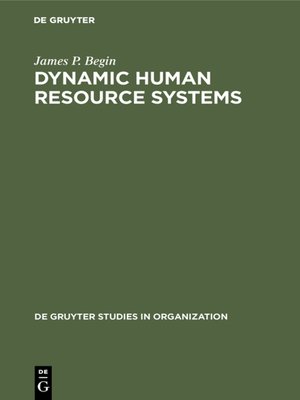 cover image of Dynamic Human Resource Systems